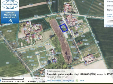 Działka budowlana Kunowo