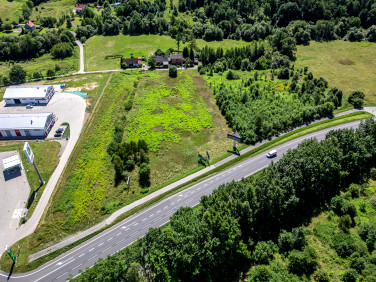 Działka usługowa Włosań