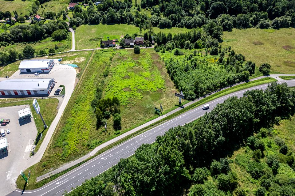 Działka usługowa Włosań