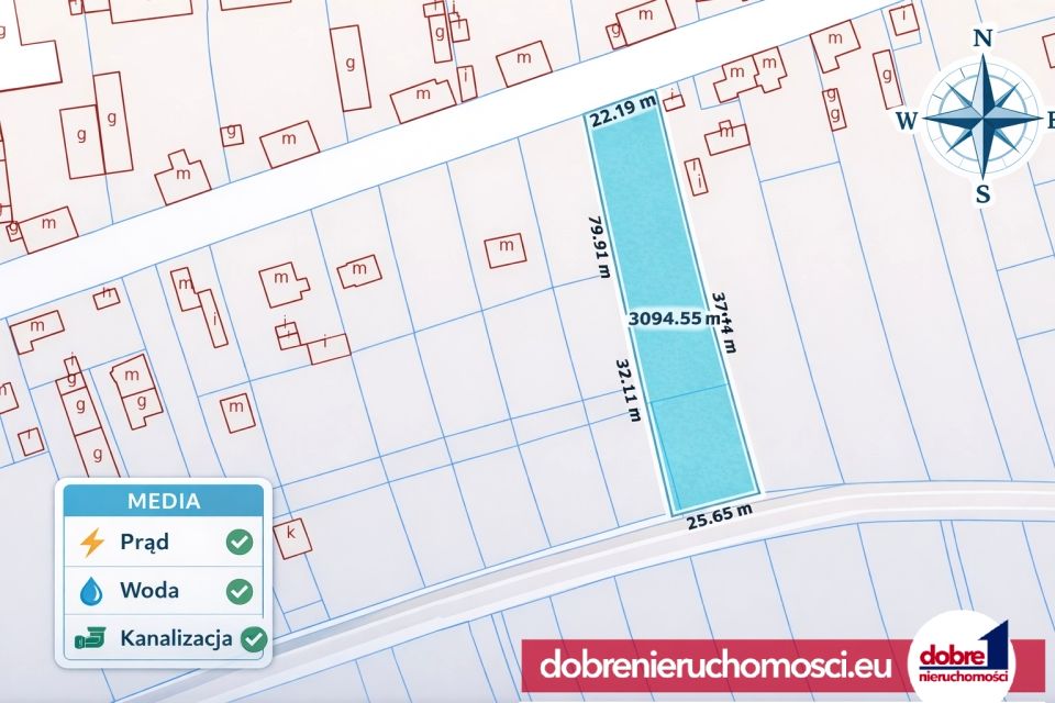 Działka budowlana Wolwark