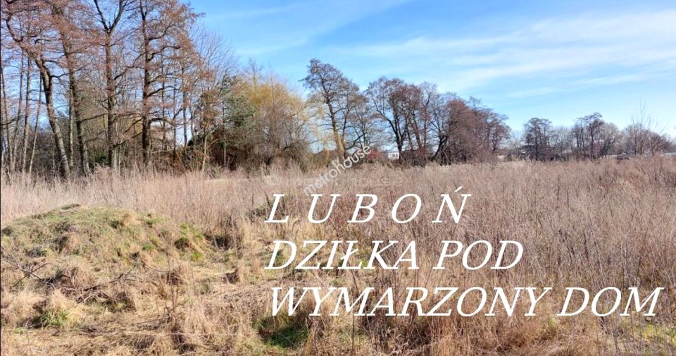 Działka budowlana Luboń