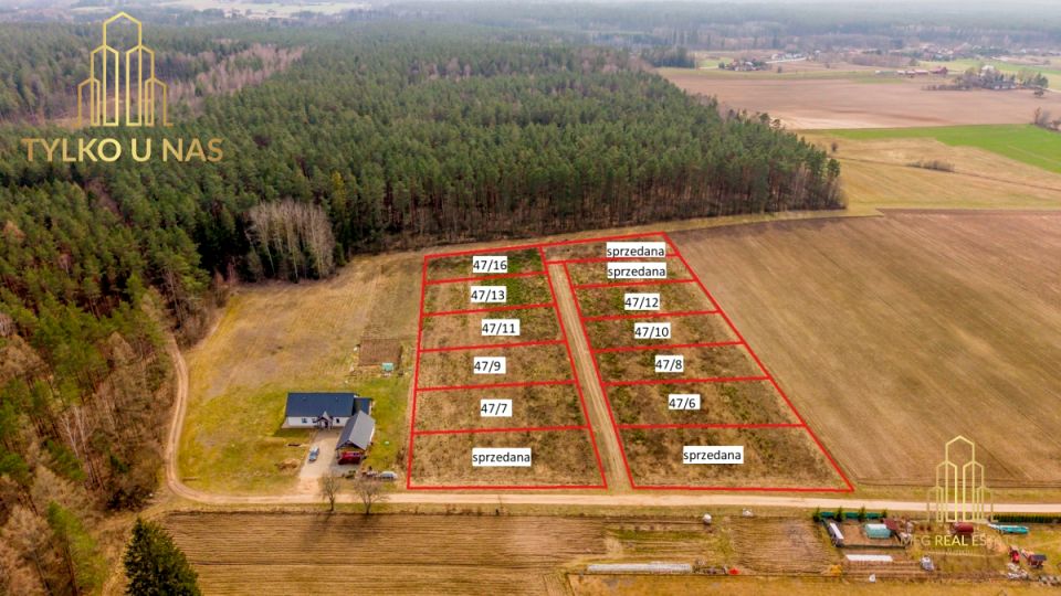 Działka budowlana Kosmaty Borek