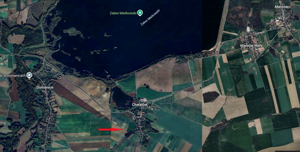 Działka rolna Chwałów