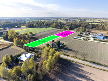 Działka usługowa Niedrzwica Duża