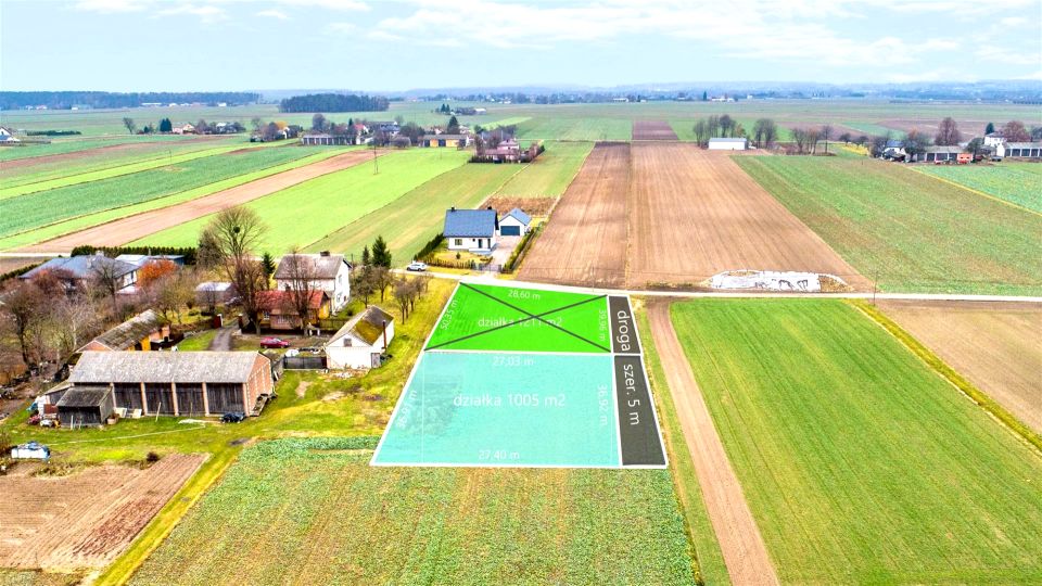 Działka budowlana Osmolice-Kolonia