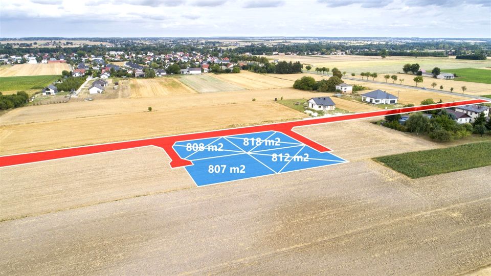 Działka budowlana Niedrzwica Duża