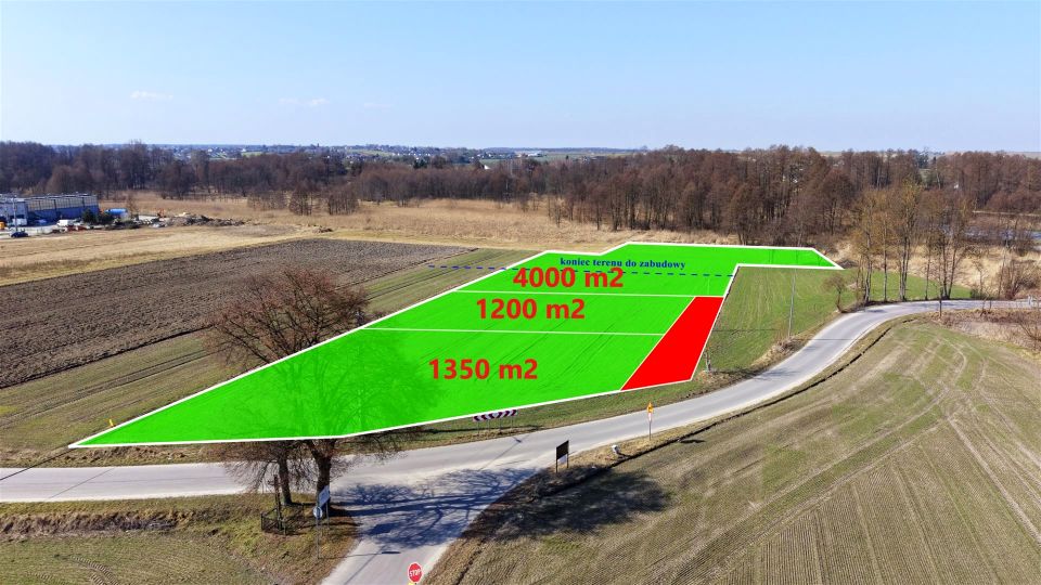 Pusta działka Niedrzwica Duża