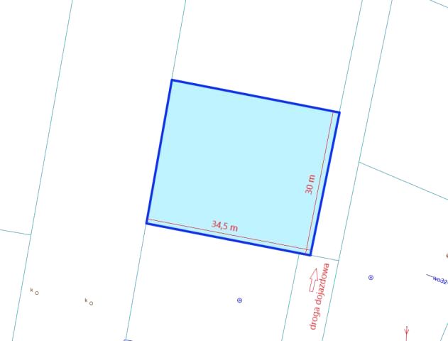 Działka budowlana Łubniany