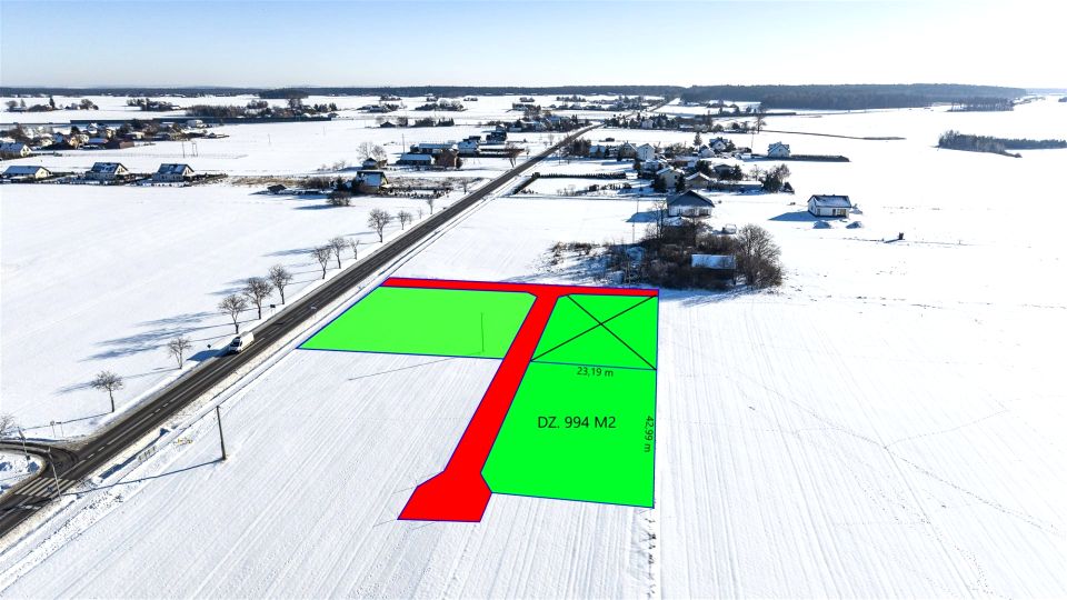 Działka budowlana Niedrzwica Duża