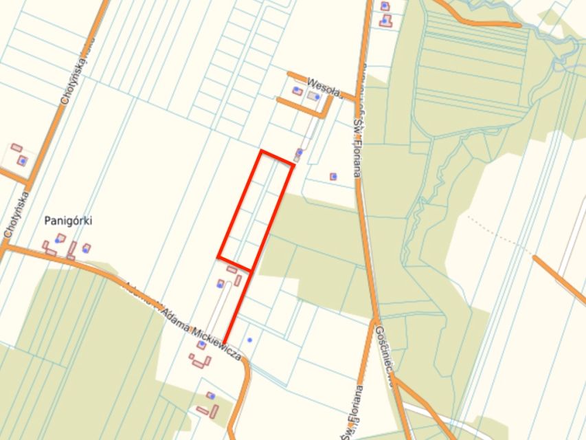 Działka budowlana Górzno