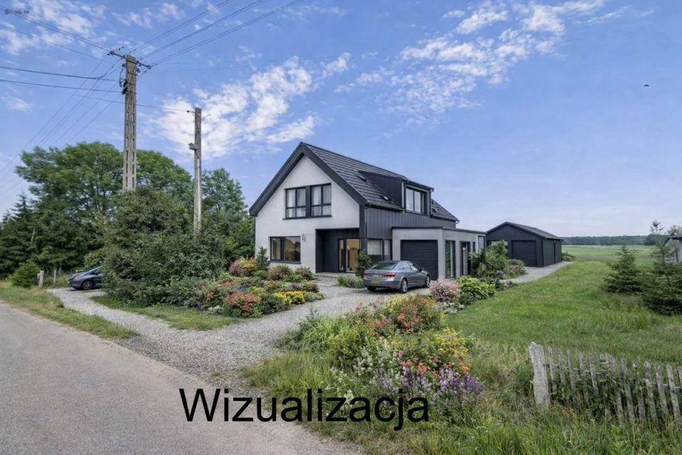 Działka przy lesie