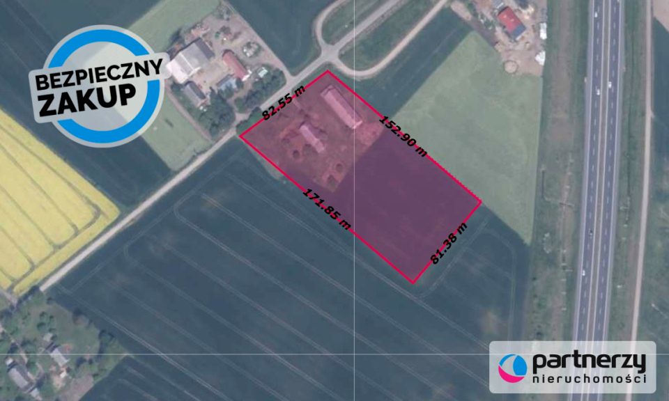 Działka Smętowo Graniczne