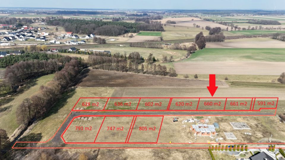 Działka budowlana Czekanów