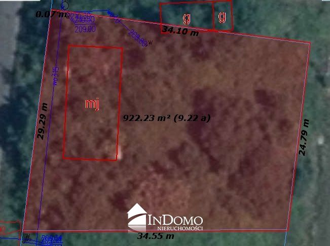 Działka budowlana Kamienna