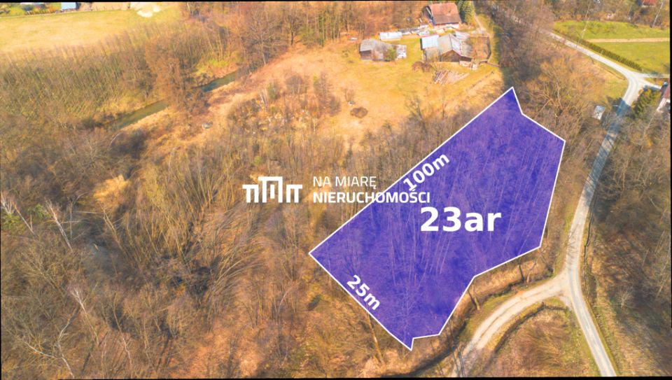 Działka budowlano-rolna Wyżne