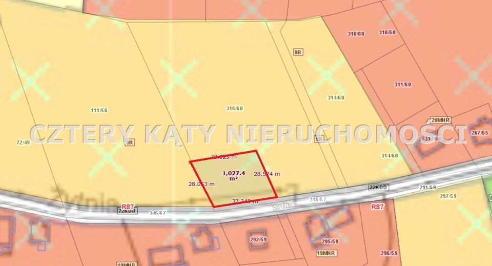 Działka budowlana Jastrzębie-Zdrój