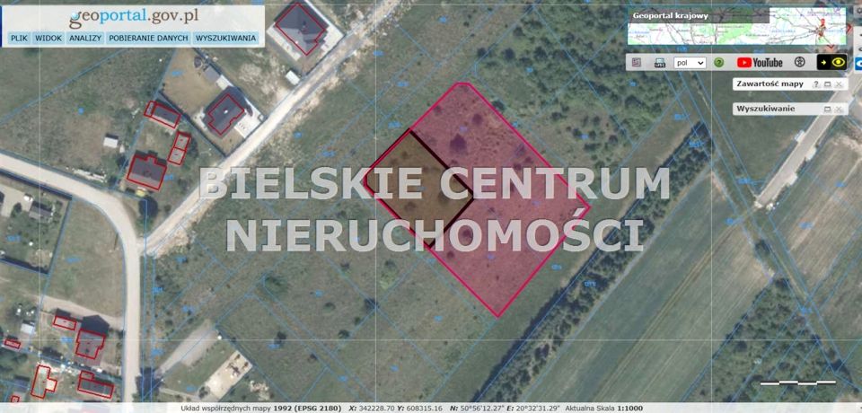 Działka budowlana Miedziana Góra