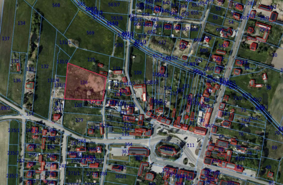 Działka budowlana Parzęczew