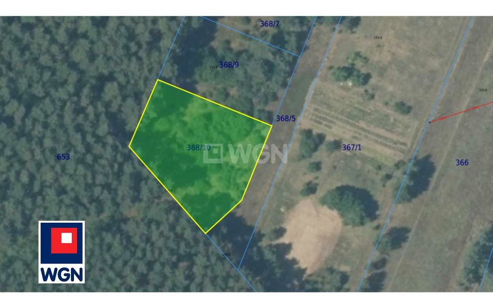 Działka budowlana Krępa