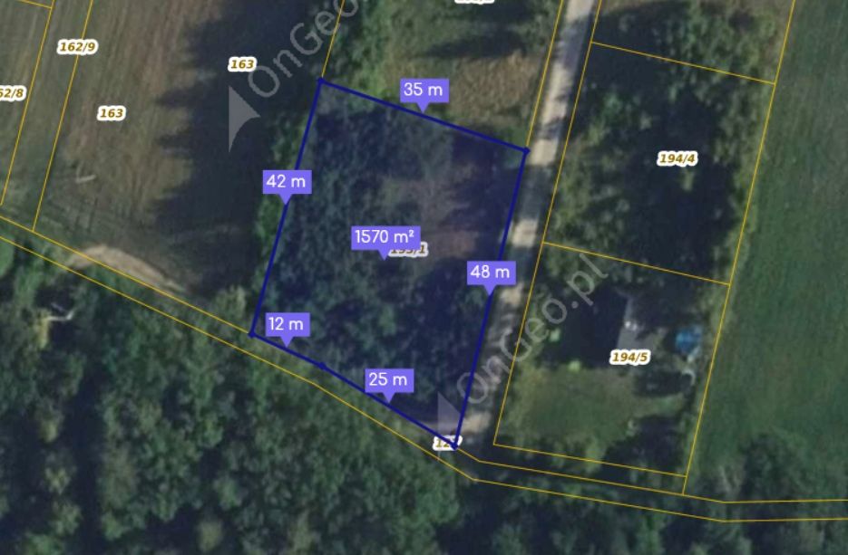 Działka budowlana Kalinowo