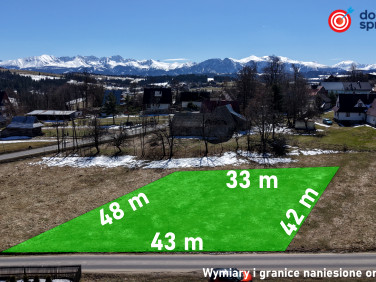 Działka budowlana Czerwienne