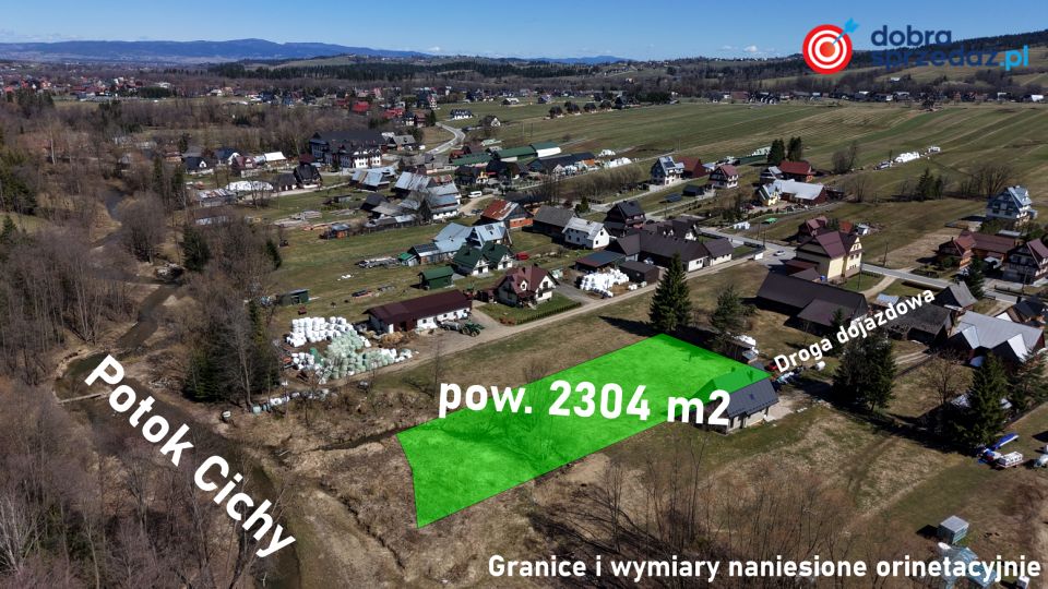 Działka budowlano-rolna Ciche