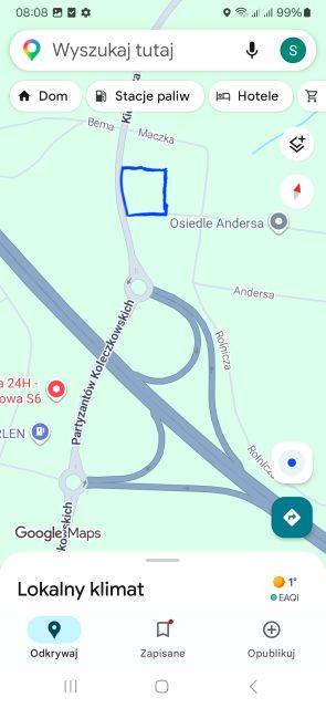 Działka usługowa Koleczkowo sprzedam