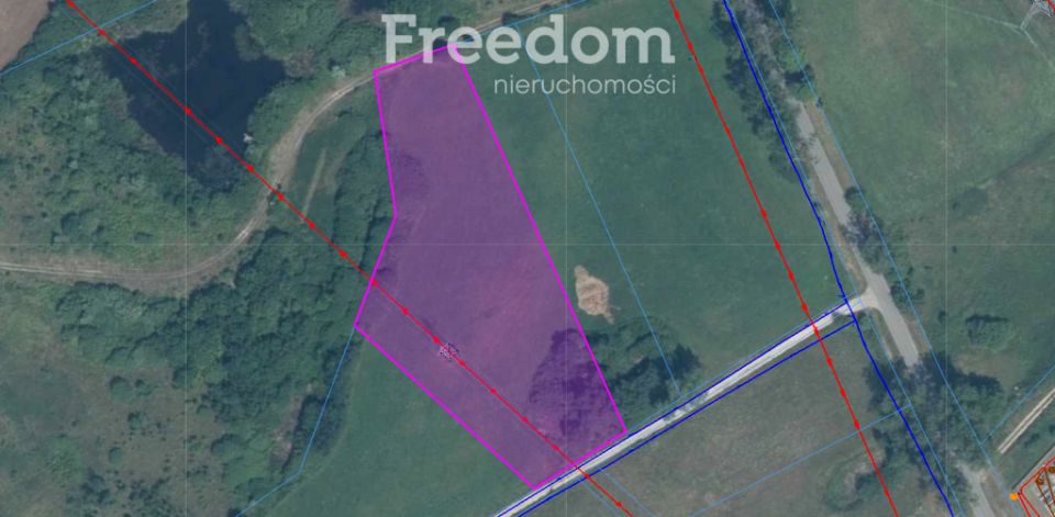 Działka nad jeziorem