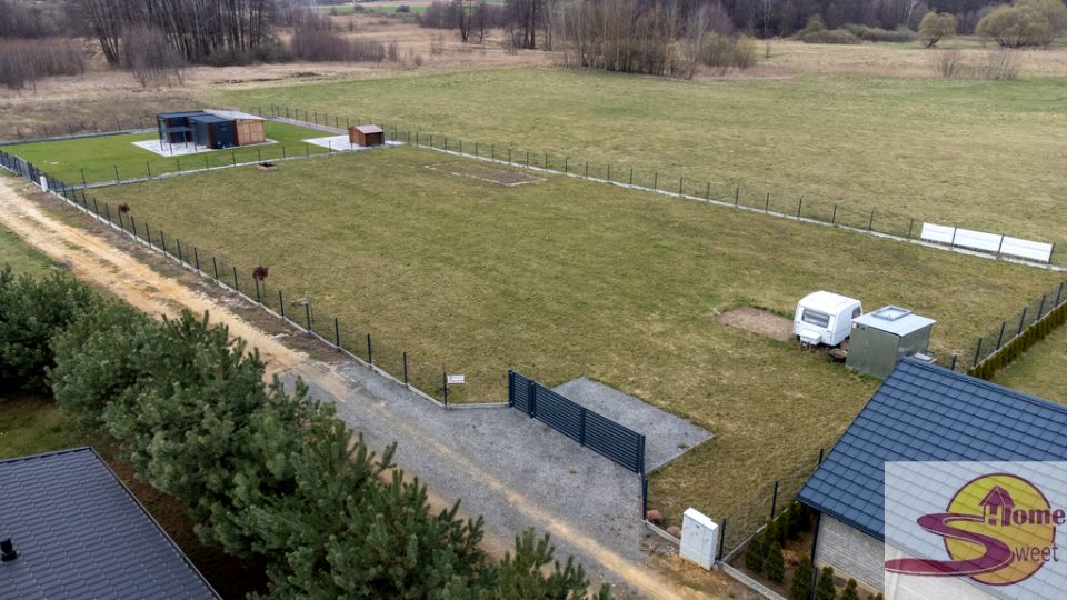 Ogrodzona działka sprzedam