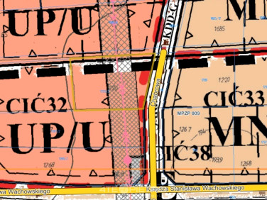 Działka usługowa Ćmiłów