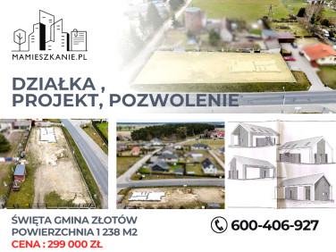 Działka budowlana Święta