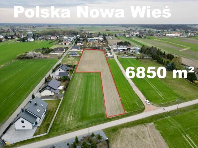 Działka Polska Nowa Wieś