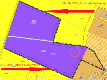Działka przemysłowa Siekierczyn
