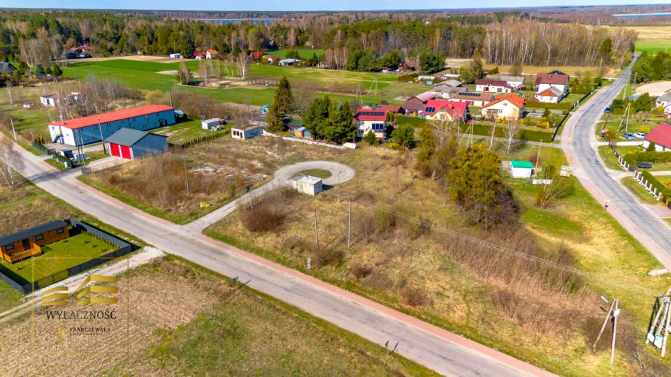 Działka usługowa Kaniwola