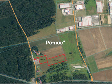 Działka inwestycyjna Wykroty