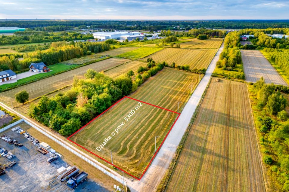 Działka usługowa Duchnów