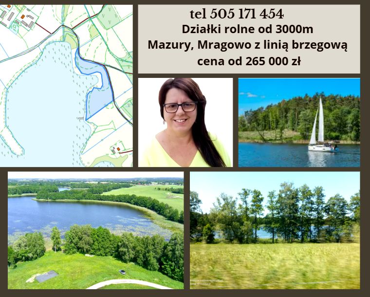 Działka rolna Karwie