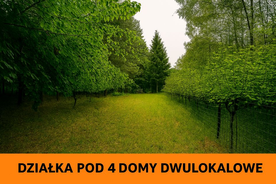 Działka budowlana Zalesie