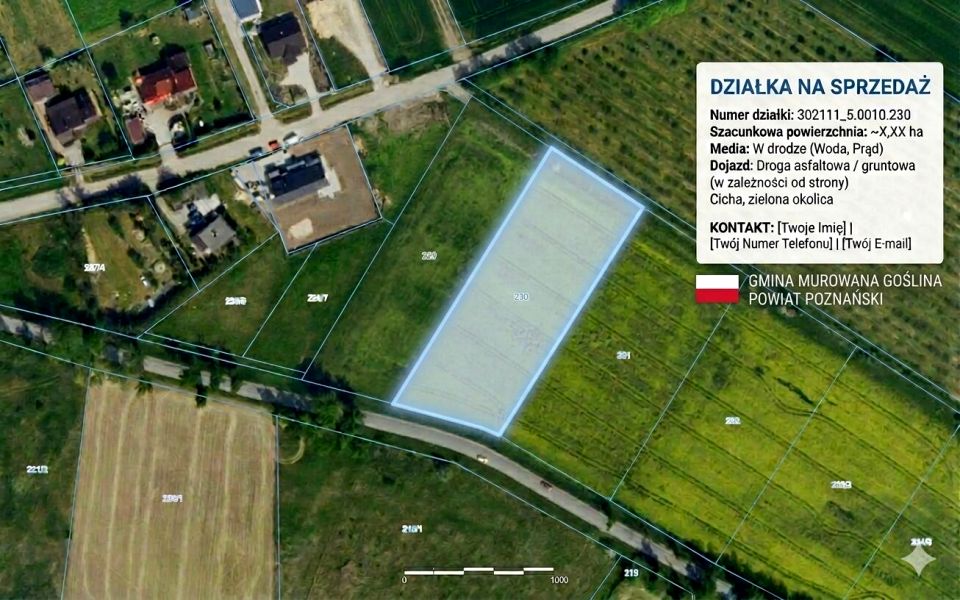 Działka budowlana Mściszewo