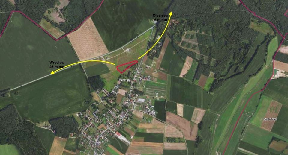 Działka budowlana Krzeczyn