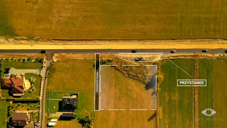 Działka usługowa Stanica sprzedam