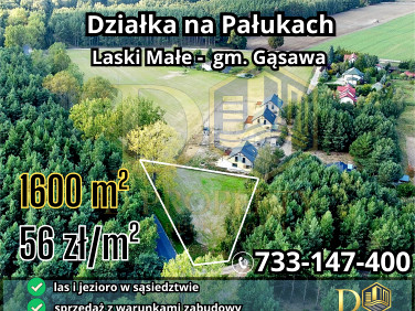 Działka nad jeziorem