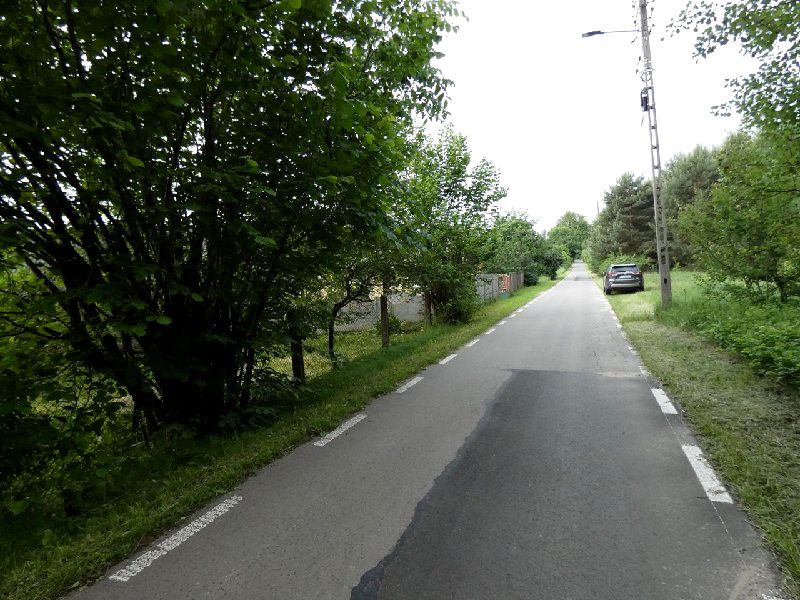 Działka przy lesie