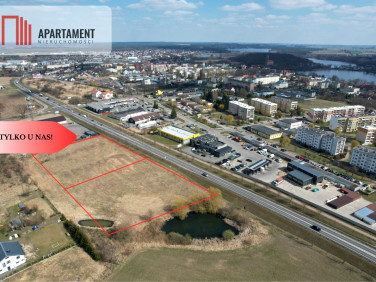 Działka usługowa Człuchów