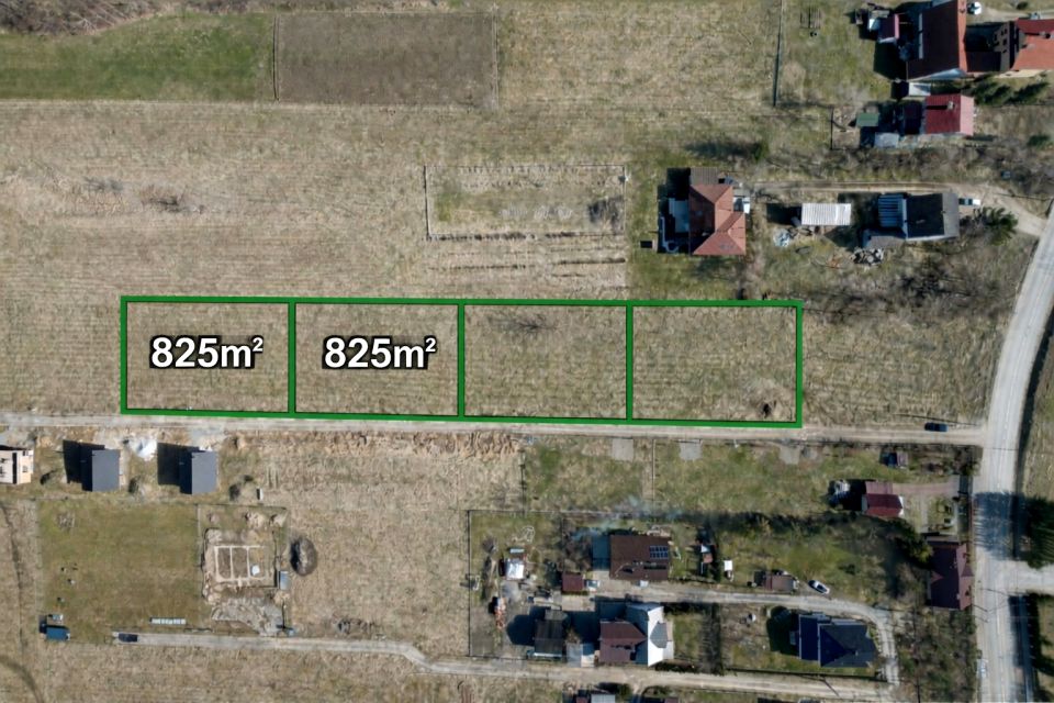 Działka budowlana Zasań