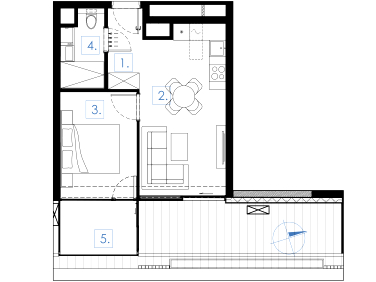 Mieszkanie Mikołajki