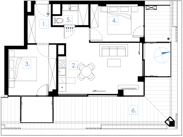 Mieszkanie Mikołajki