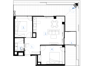 Mieszkanie Mikołajki