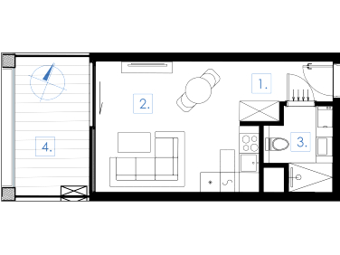 Mieszkanie Mikołajki