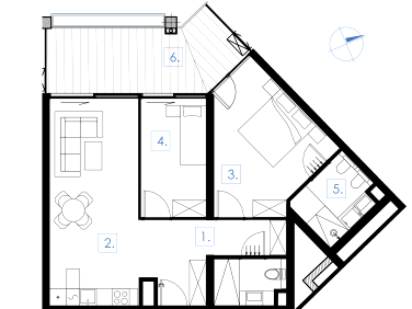 Mieszkanie Mikołajki